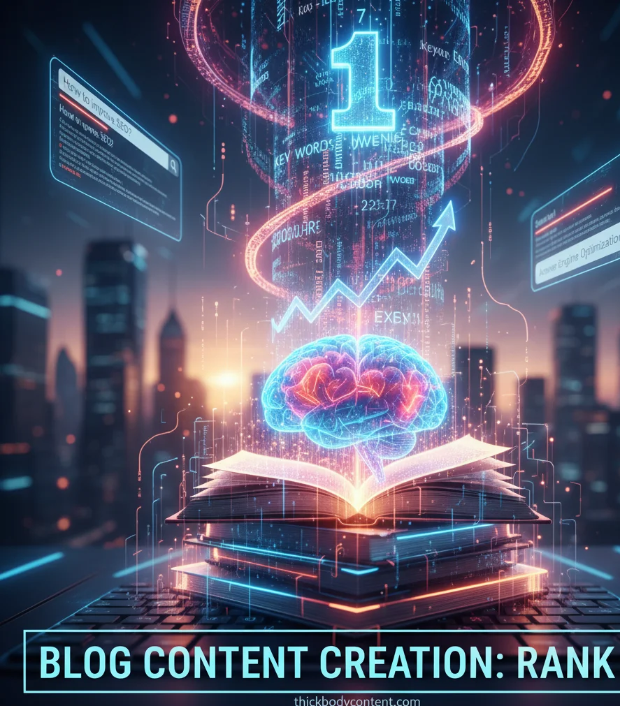 Content Writing Agency Denver Cartoon